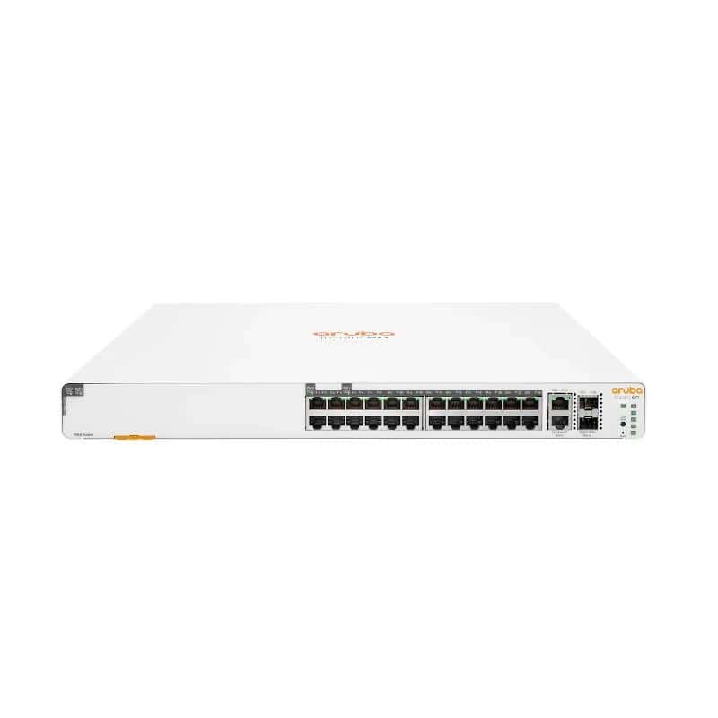 NSWSAR0365_800 HPE NW IOn 1960 Switch 24xGbE PoE 2xGT 2SFP+ 370W - Imagen 1