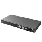 Grandstream GWN7802P Switch 16xGbE PoE 4xSFP 240W - Imagen 3