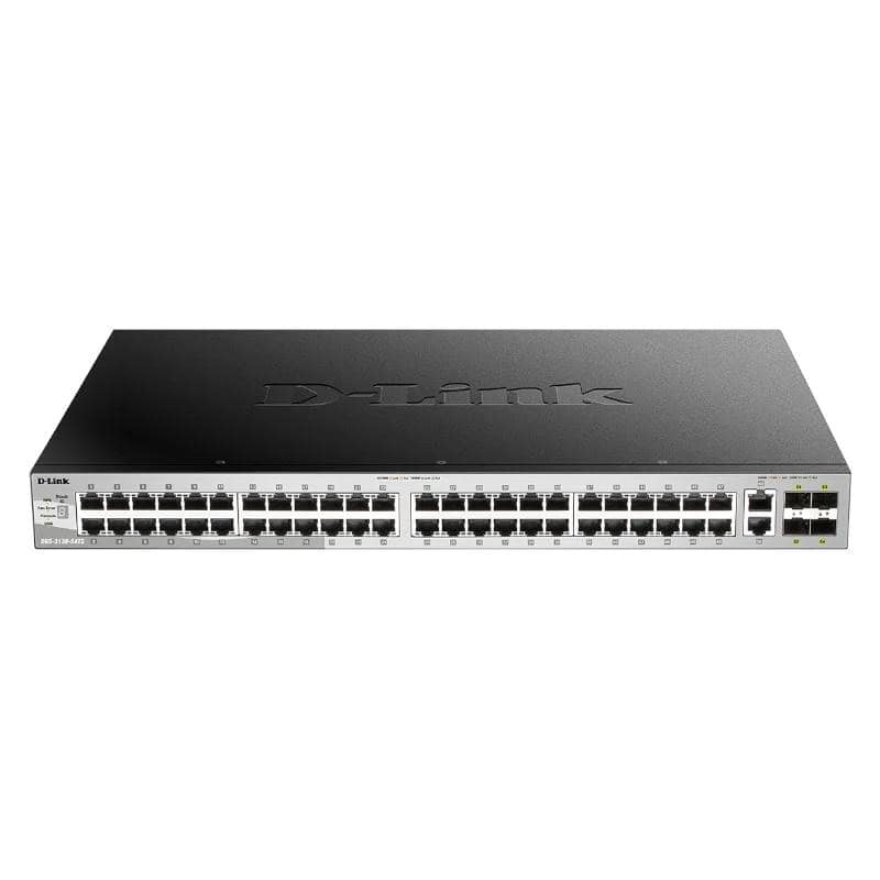 NSWSAR0393_800 D-Link DGS-3130-54PS/E Switch L3 48xGb PoE 4xSFP+ - Imagen 1