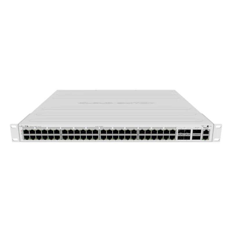 NSWSAR0416_800 MikroTik CRS354-48P-4S+2Q+RM Switch 48xGbE 4xSFP+ - Imagen 1