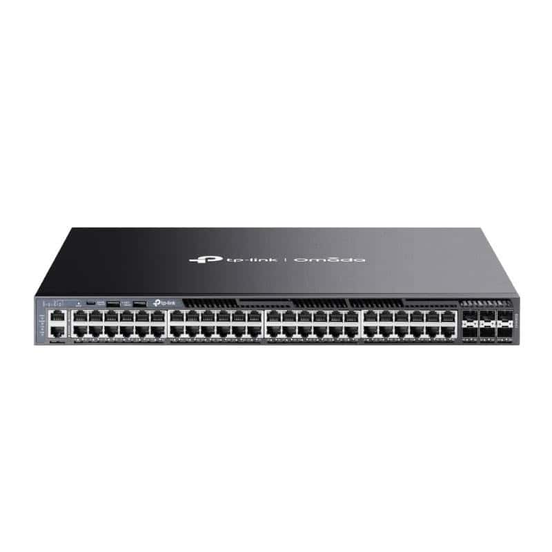 NSWSAR0427_800 TP-Link SG6654X Switch L3 48xGbE 6x10Gb SPF+ - Imagen 1
