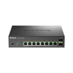 D-Link DMS-1250-10SPL/E Switch 8xMG PoE 2xSFP+ L2