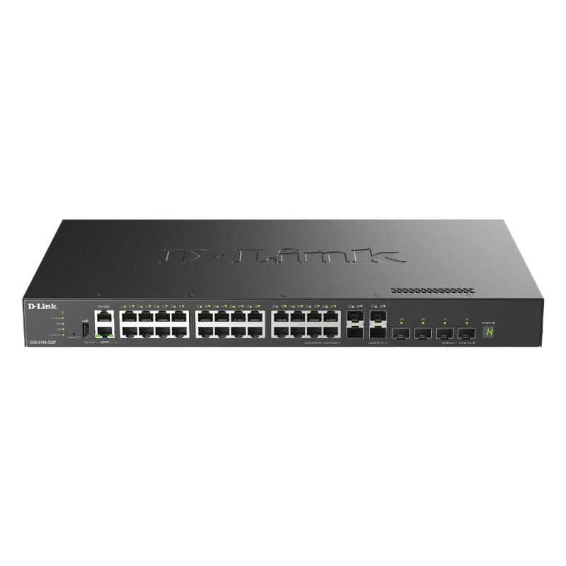 NSWSAR0453_800 D-Link DXS-3410-32XY Switch L3 24x10G 4x10G SFP+ - Imagen 1