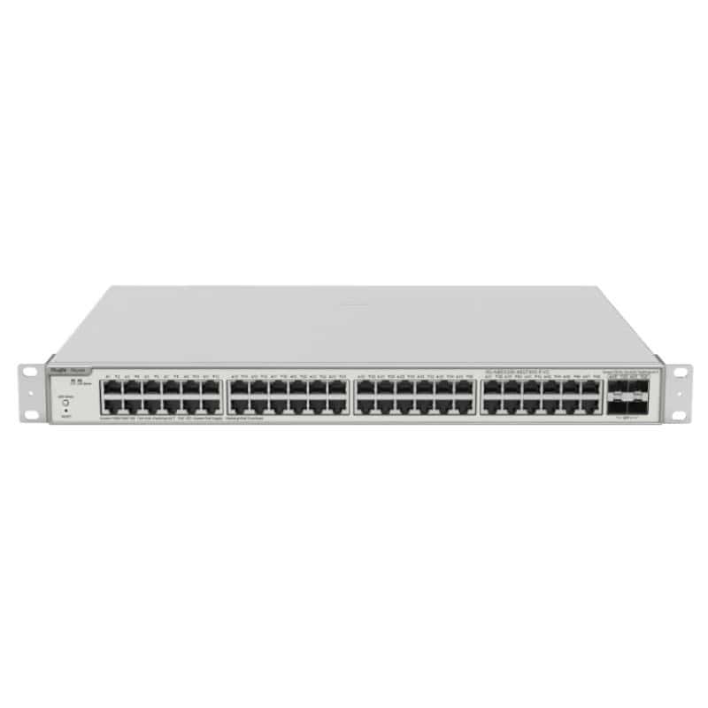 NSWSAR0455_800 Reyee NBS3200-48GT4XS-P-V2 Switch 48xG PoE+ 370W - Imagen 1