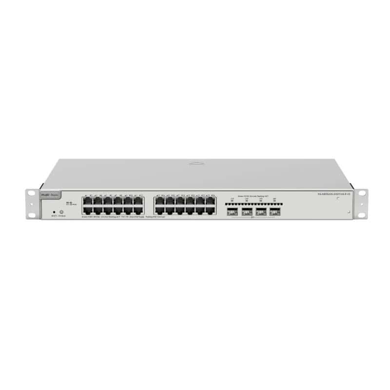 NSWSAR0494_800 Reyee 24 × 10/100/1000Base-T copper ports with aut - Imagen 1