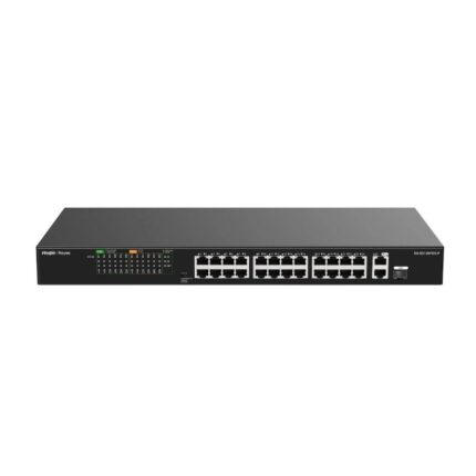 Reyee 24-Port 100Mbps + 1 Uplink Port 1000Mbps + 1