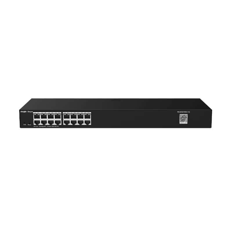 NSWSAR0500_800 Reyee 16-Port Gigabit Smart Switch, 16 Gigabit RJ4 - Imagen 1