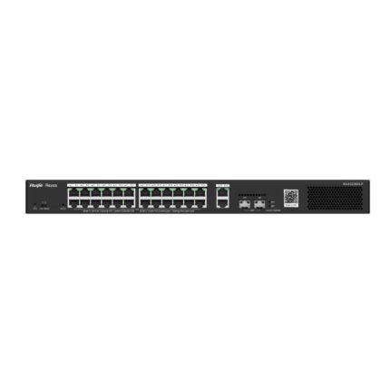 Reyee 28-Port Gigabit Smart POE Switch, 24 PoE/POE