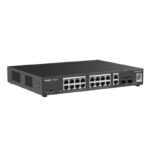 Reyee 20-Port Gigabit Smart POE Switch, 16 PoE/POE - Imagen 2
