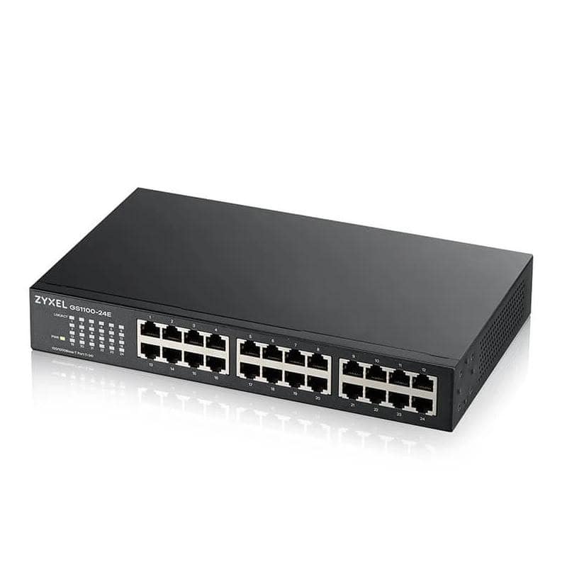 NSWSAR0507_800 ZyXEL GS1100-24S Switch 24xGbE DIP Selector - Imagen 1