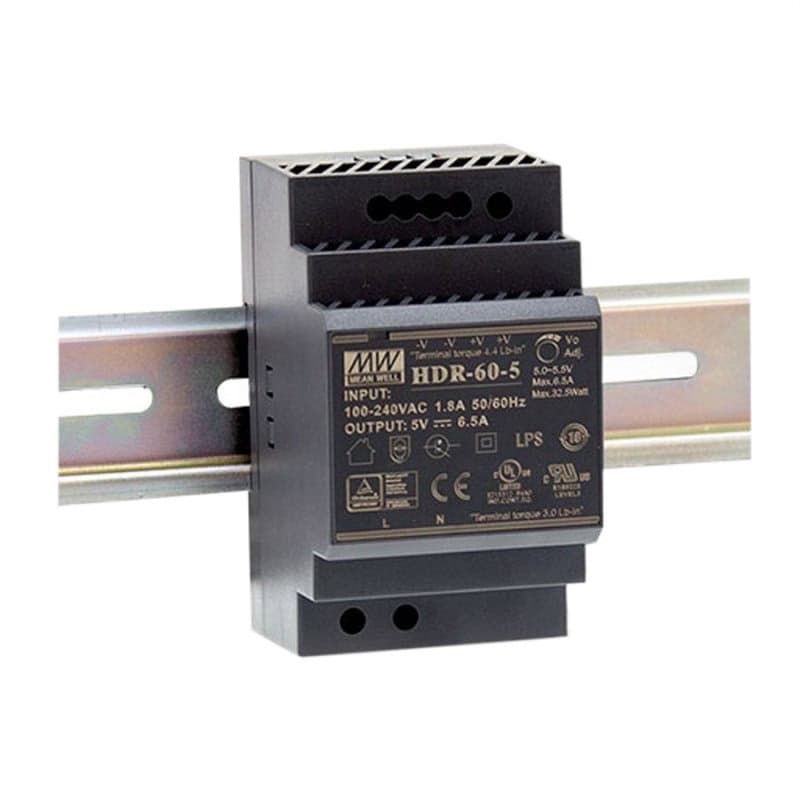 NSWSID0009_800 D-Link DIS-H60-24 Adaptador 60W 24VDC DIN PSU - Imagen 1