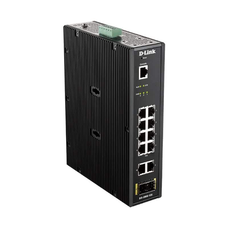 NSWSID0023_800 D-Link DIS-200G-12S Switch Industrial 10xGb 2xSFP - Imagen 1