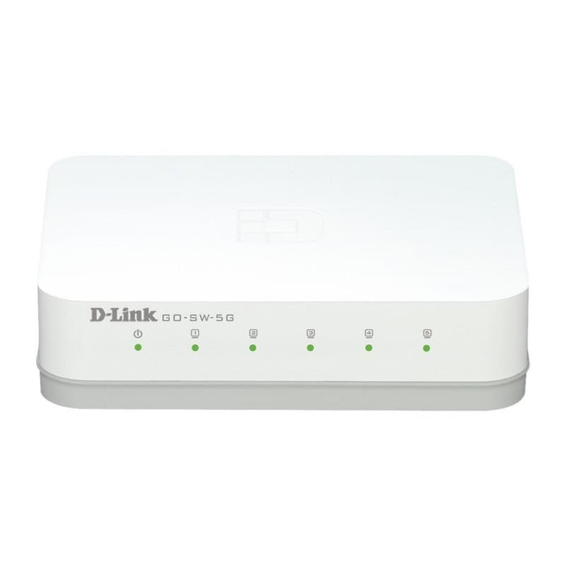 NSWSSO0113_800 D-Link GO-SW-5G Switch 5xGB Mini - Imagen 1