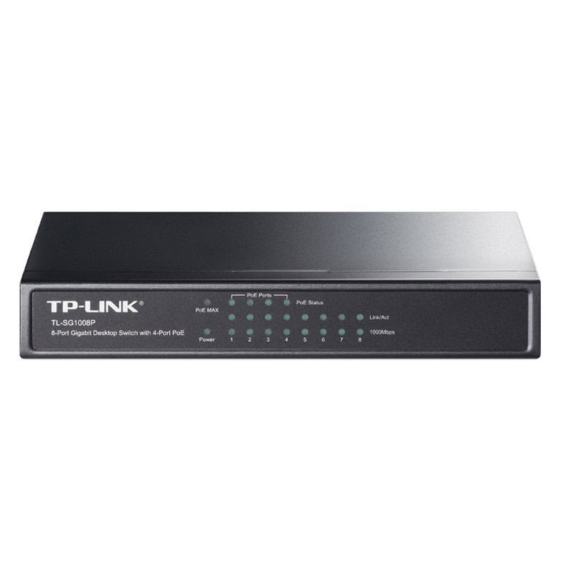 NSWSSO0118_800 TP-LINK TL-SG1008P Switch 8xGB 4xPoE - Imagen 1
