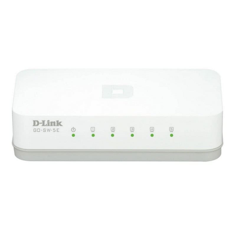 NSWSSO0131_800 D-Link GO-SW-5E Switch 5x10/100Mbps Mini - Imagen 1