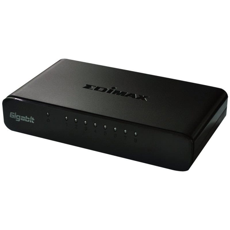 NSWSSO0149_800 Edimax ES-5800G V3 Switch 8xGB Mini USB - Imagen 1