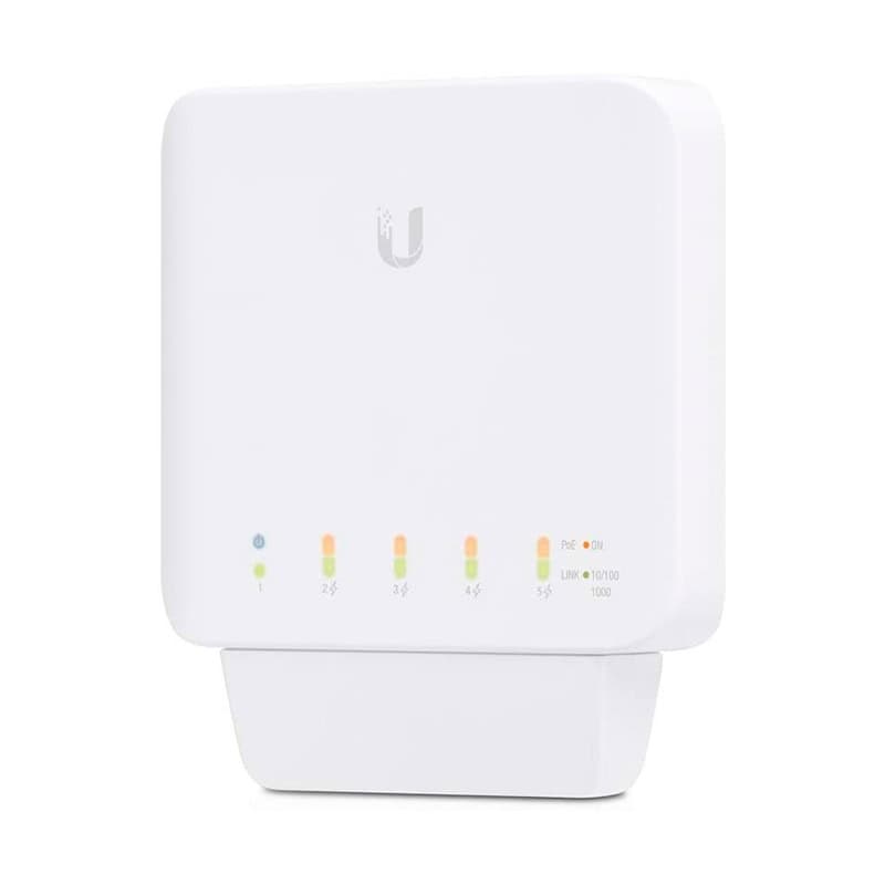 NSWSSO0257_800 Ubiquiti UniFi Switch USW-FLEX 5xGB 1xPoE++ 4xPoE - Imagen 1