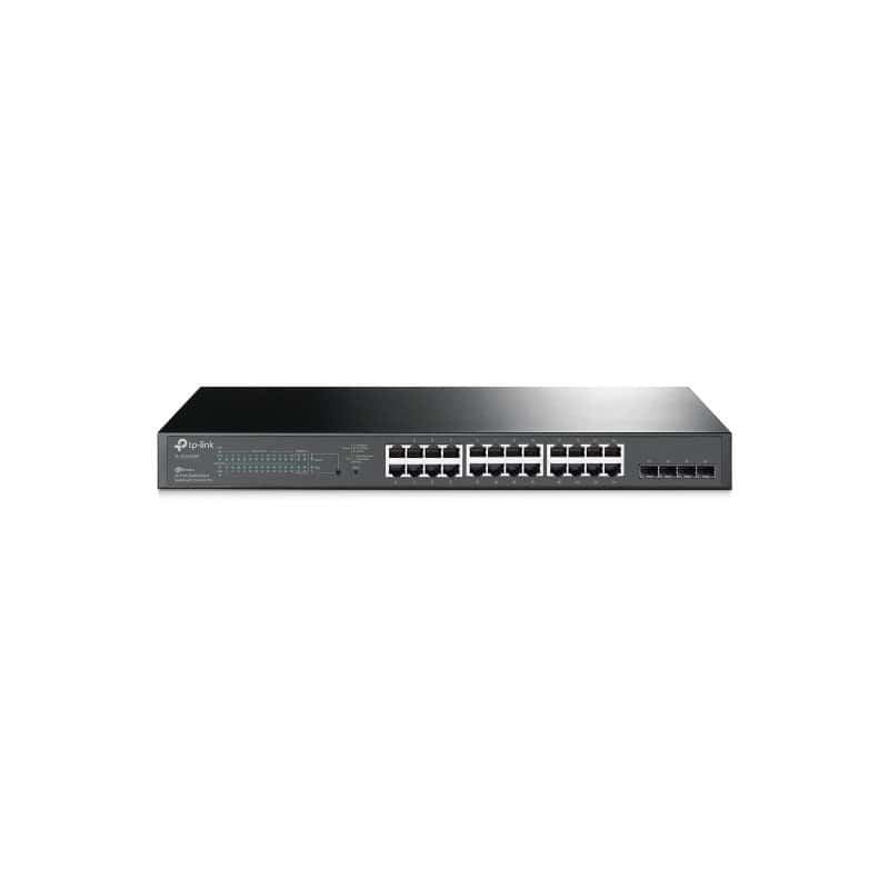 NSWSSO0267_800 TP-LINK SG2428P Switch 4xGB 24xPoE+ Enrackable - Imagen 1