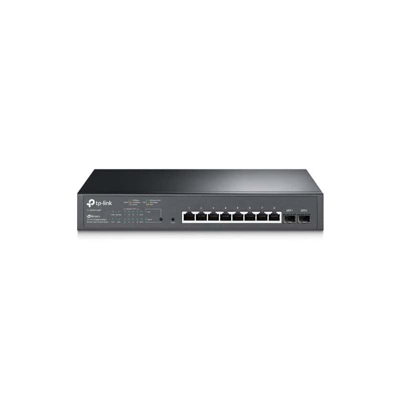 NSWSSO0268_800 TP-LINK SG2210MP Switch 10xGB 8xPoE+ Enrackable - Imagen 1