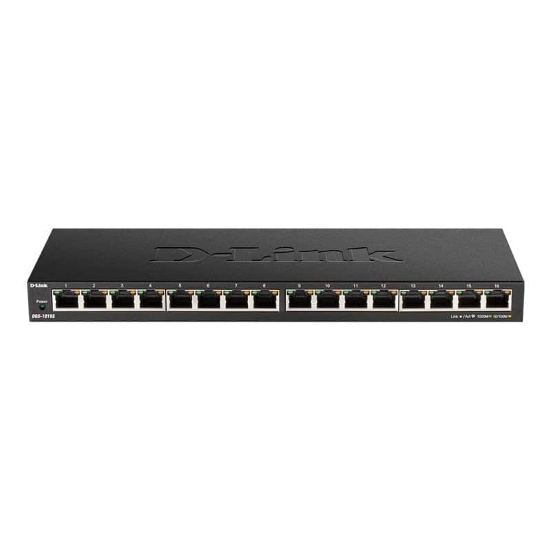 NSWSSO0274_800 D-Link DGS-1016S/E Switch 16x10/100/1000Mbps GbE - Imagen 1