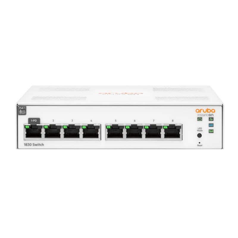 NSWSSO0300_800 HPE NW IOn 1830 8xGbE Switch - Imagen 1