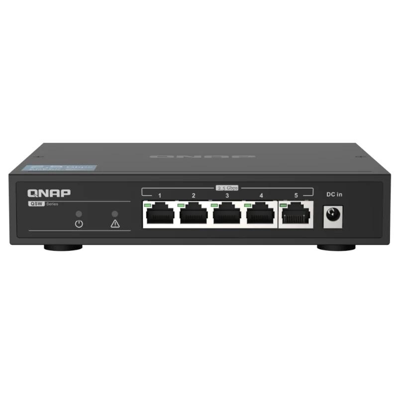 NSWSSO0324_800 QNAP QSW-1105-5T Switch No Gest 5x2.5GbE - Imagen 1