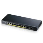 Zyxel GS1100-10HP v2 Switch 8xGbE 120 Watt PoE - Imagen 2