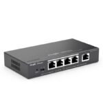Reyee Switch 5xGb RJ45 (4 PoE/POE+) 54W Steel - Imagen 3