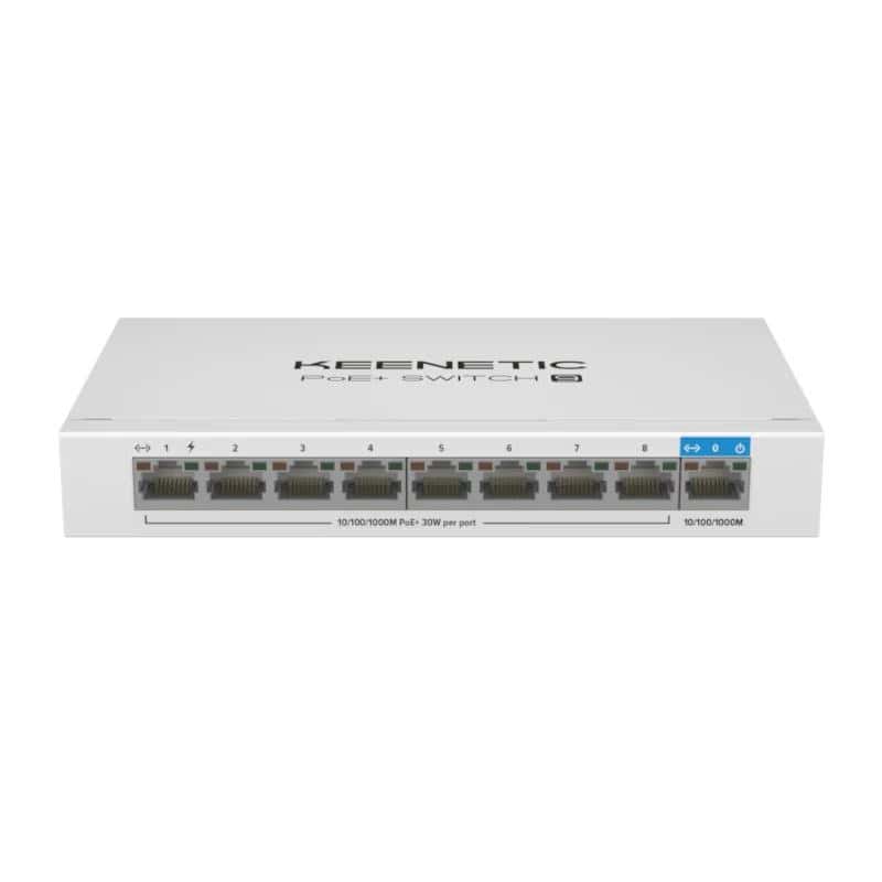 NSWSSO0385_800 Keenetic PoE Switch 9 Gigabit 9 puertos - Imagen 1