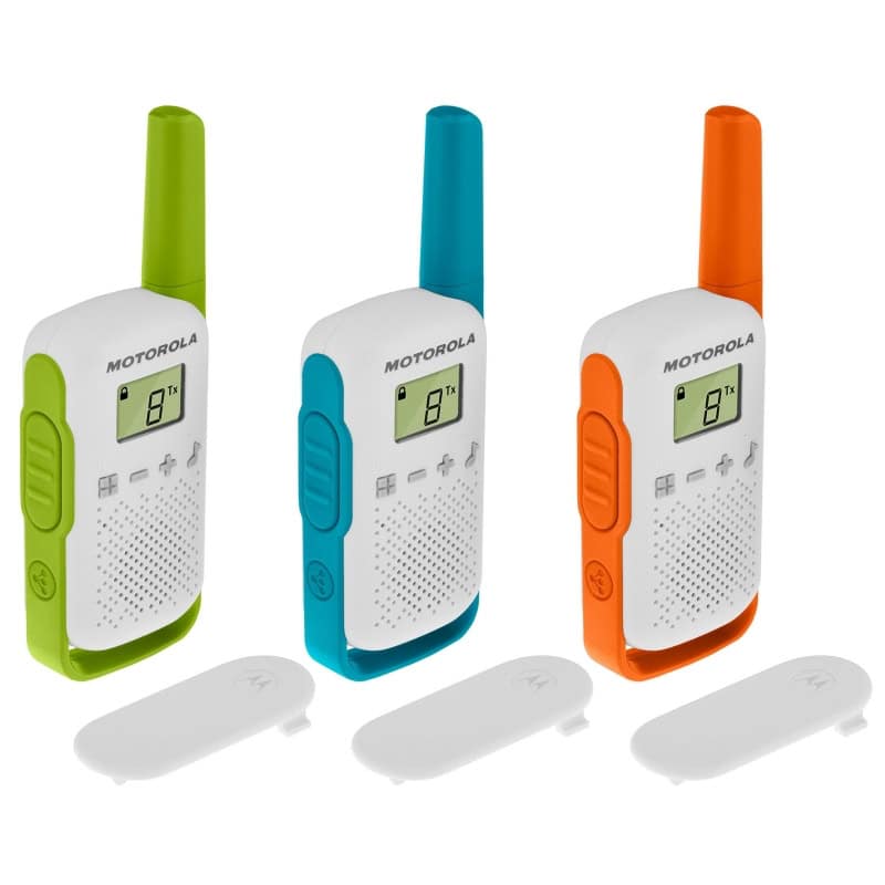 NTEINT0028_800 MOTOROLA T42 Walkie Talkie 4Km 16CH Triple - Imagen 1