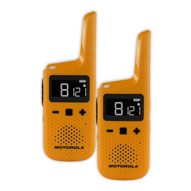 NTEINT0033_800 MOTOROLA T72 Walkie Talkie 8Km 16CH IP54 Pack Duo - Imagen 1