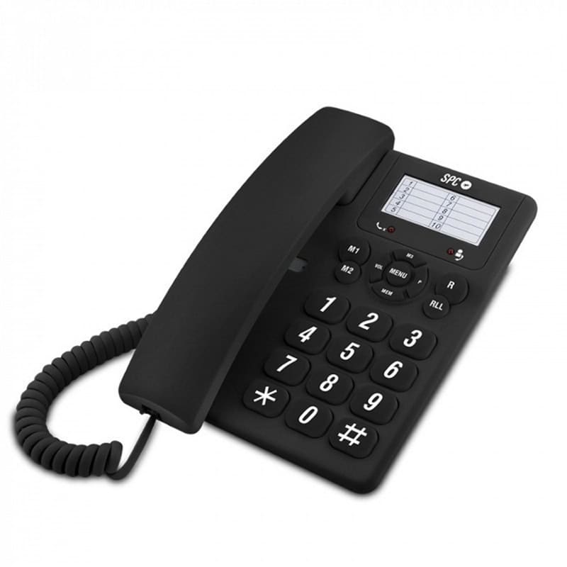 NTETIN0136_800 SPC 3602N Telefono ORIGINAL 3M ML Negro - Imagen 1