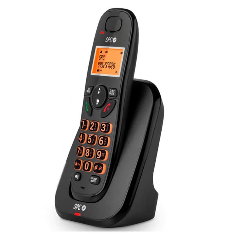 NTETIN0140_800 SPC 7331N Telefono Inalámbrico KAIRO Negro - Imagen 1