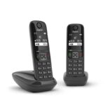 Gigaset AS690 Inalámbrico DECT DUO Negro - Imagen 2