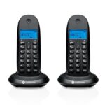 MOTOROLA C1002 CB+ Telefono DECT Negro Duo - Imagen 2