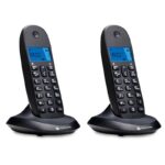 MOTOROLA C1002 CB+ Telefono DECT Negro Duo - Imagen 3