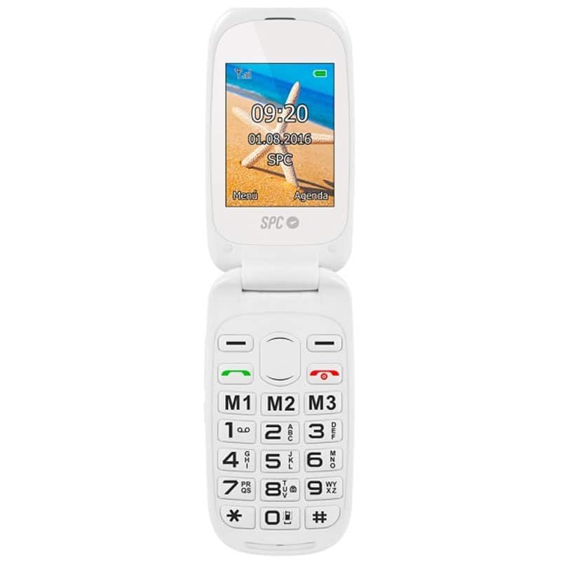 NTETMM0012_800 SPC 2304B Harmony Telefono Movil BT FM + Dock Blan - Imagen 1