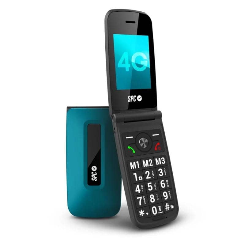 NTETMM0079_800 SPC 2342R Titan 4G Movil Senior 2.4" S.HELP Azul - Imagen 1