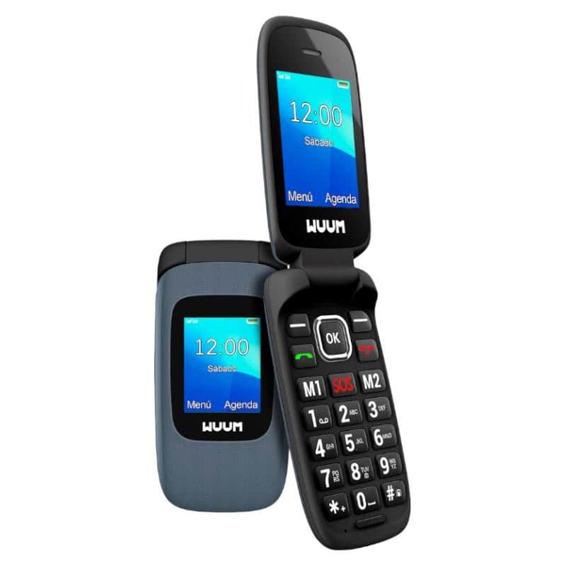 NTETMM0081_800 WUUM by SPC 2335N Movil Básico 2.4" FM Negro - Imagen 1