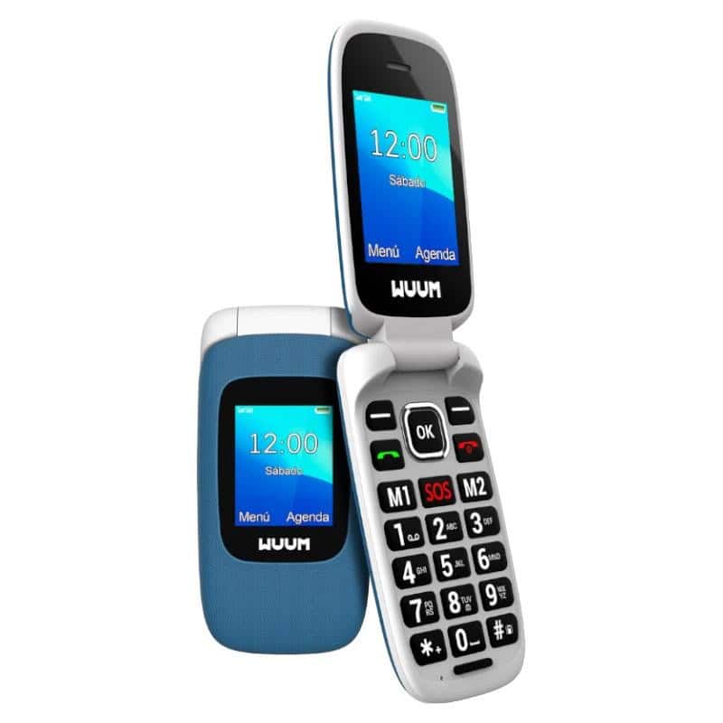 NTETMM0082_800 WUUM by SPC 2335A Movil Básico 2.4" FM Azul - Imagen 1
