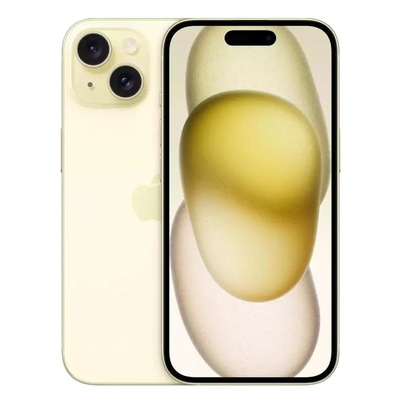 NTETMO2700_800 Apple iPhone 15 5G 6,1" 512 GB Amarillo - Imagen 1