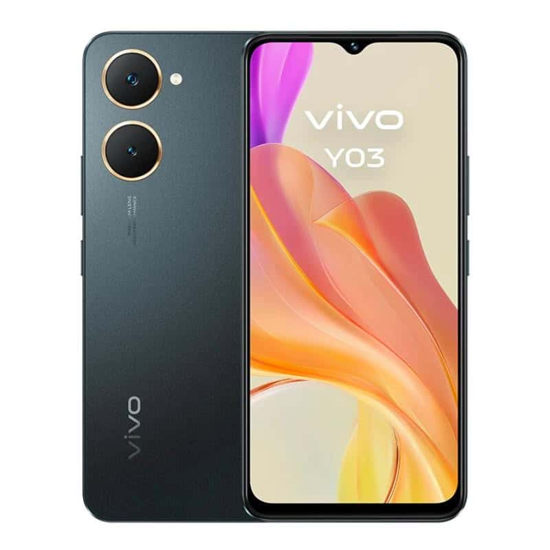 NTETMO2757_800 VIVO Y03 6.56" 4Gb(+4) 128Gb Space Black - Imagen 1