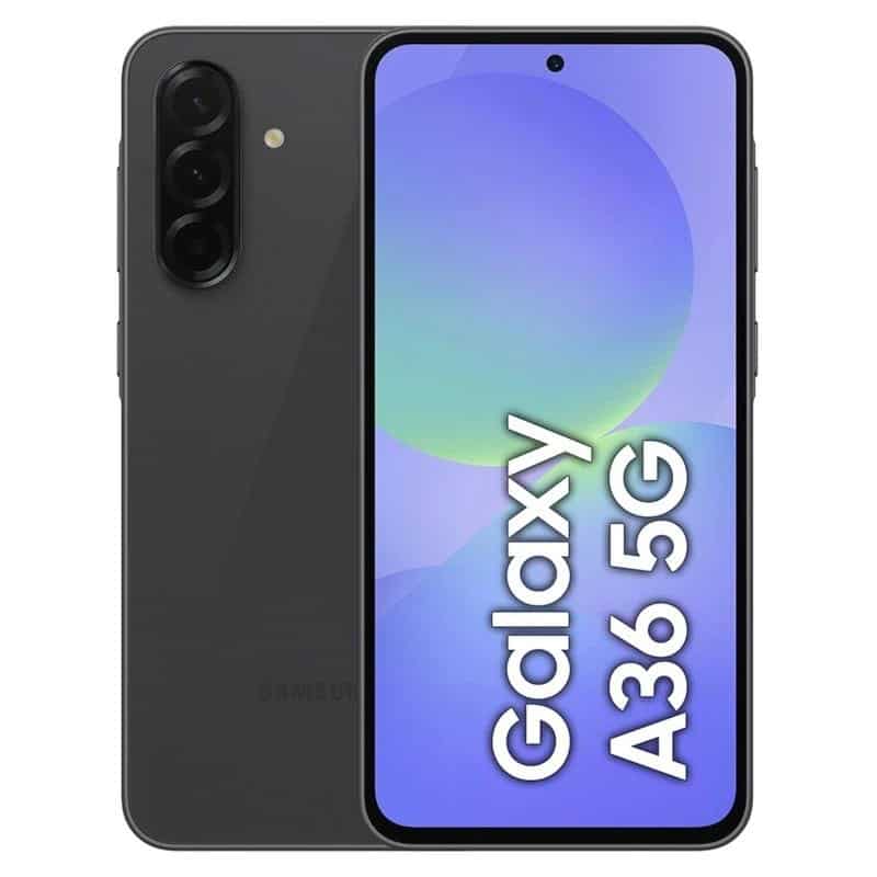 NTETMO2780_800 Samsung Galaxy A36 5G EE 6.5" FHD+ 256GB 8GB Black - Imagen 1