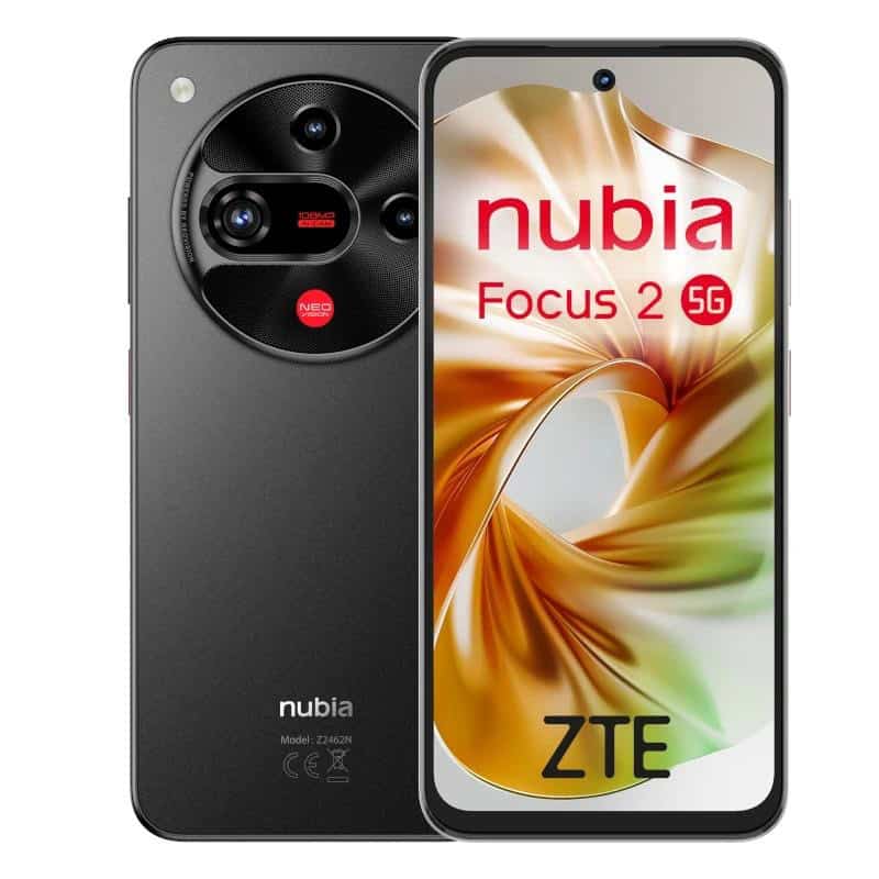 NTETMO2957_800 ZTE Nubia Focus 6.7" HD+ 8+12GB 256GB 5G Negro - Imagen 1