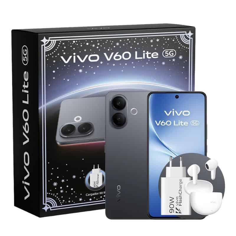 NTETMO2983_800 VIVO V60 Lite 5G 6.77" 8Gb 256Gb Black Bundle - Imagen 1