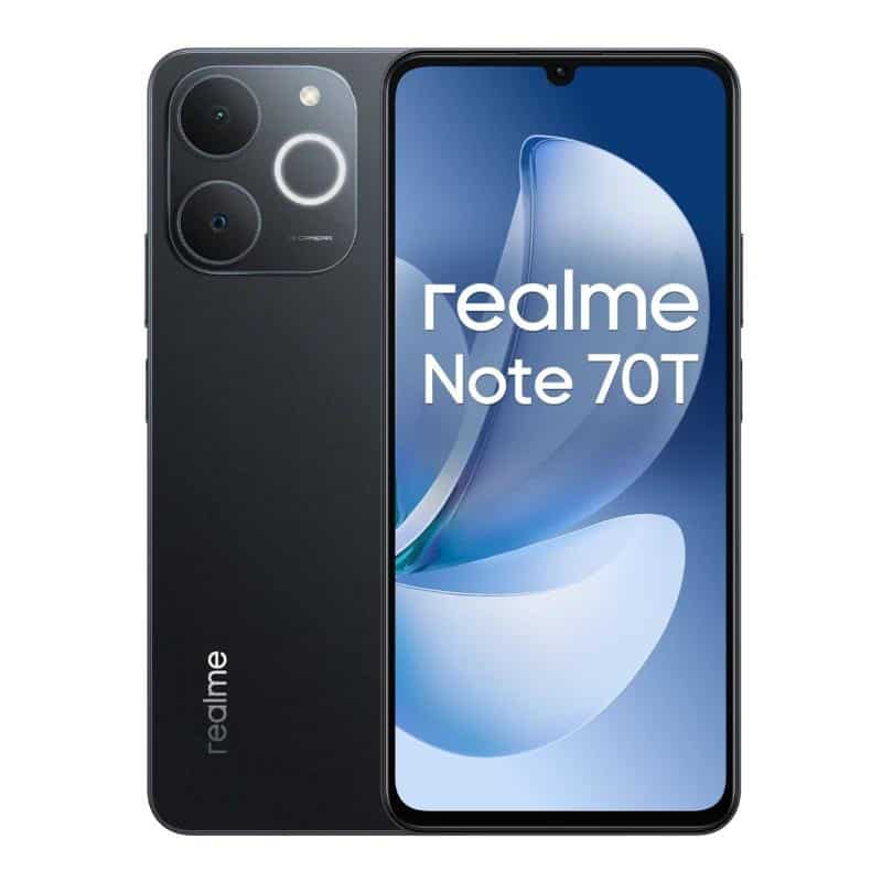 NTETMO3036_800 Realme Note 70T 6.74" 4GB 128Gb Black - Imagen 1