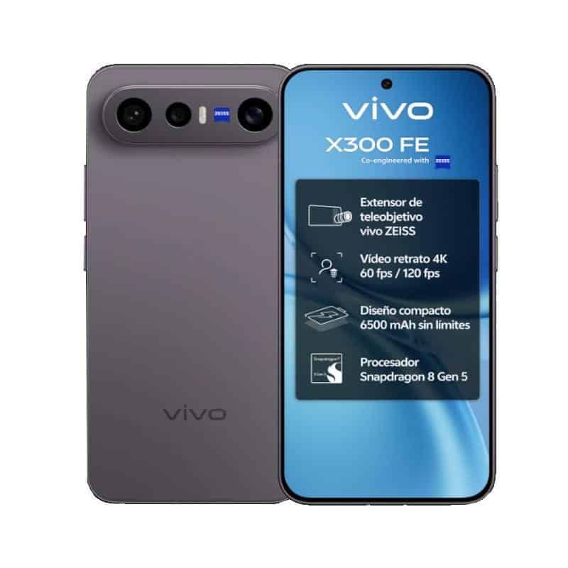 NTETMO3236_800 VIVO X300 FE 5G 6.31" 120hz 12Gb 512Gb Black - Imagen 1