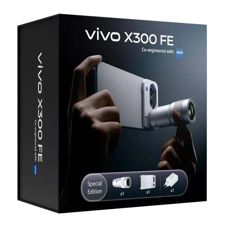 NTETMO3238_800 VIVO X300 FE 5G Black + Ch90w + Kit fotografico - Imagen 1