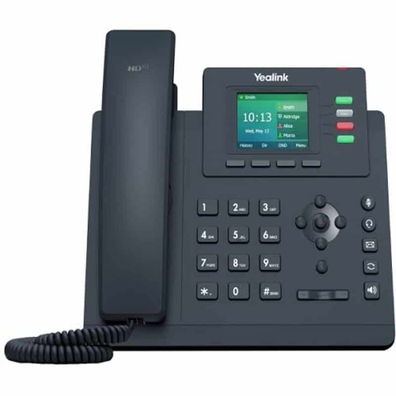 NTITLI0085_800 YEALINK SIP-T33G 4 cuentas, CON PoE, SIN PSU - Imagen 1