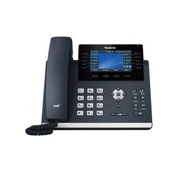 NTITLI0088_800 YEALINK SIP-T46U 16 cuentas, CON PoE - Imagen 1